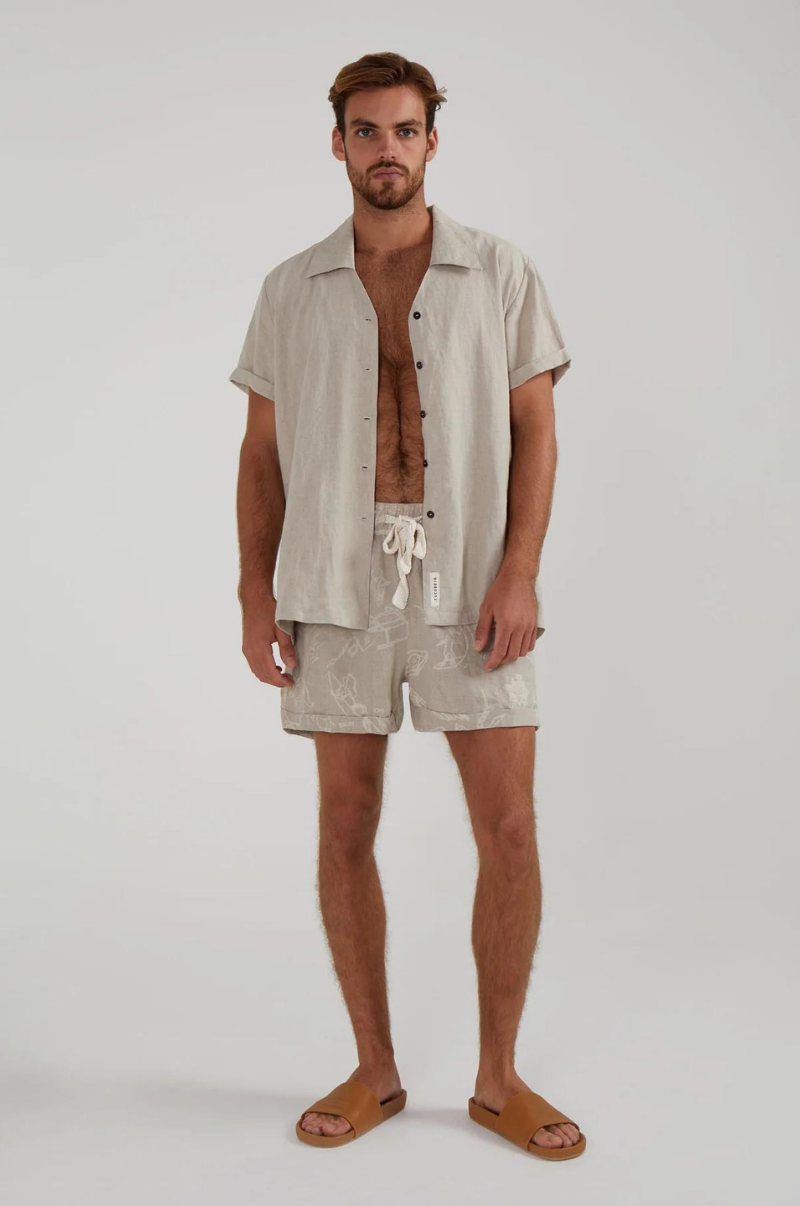 Cuffed lounge shorts 2025